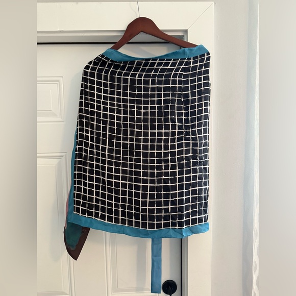 Dries van Noten Reversible Paneled silk midi wrap skirt - Picture 8 of 11